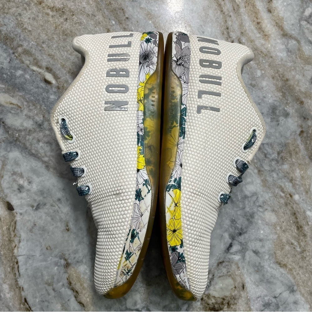 NoBull Spring Fling Floral Trainers W7 M5.5 - Picture 5 of 13